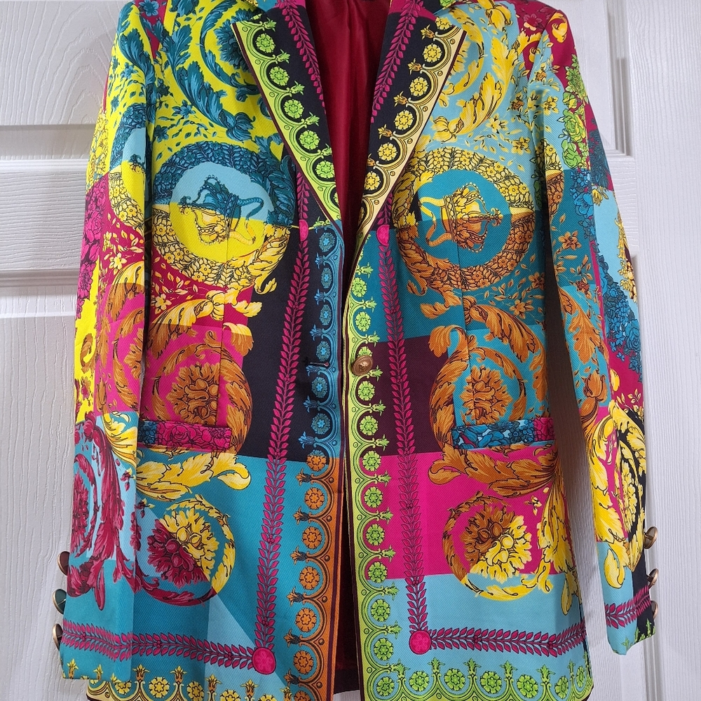 Versace Inspired Blazer
